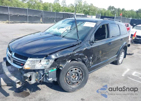 2018 Dodge Journey Se из США, поврежденный, VIN 3C4PDCAB5JT217004